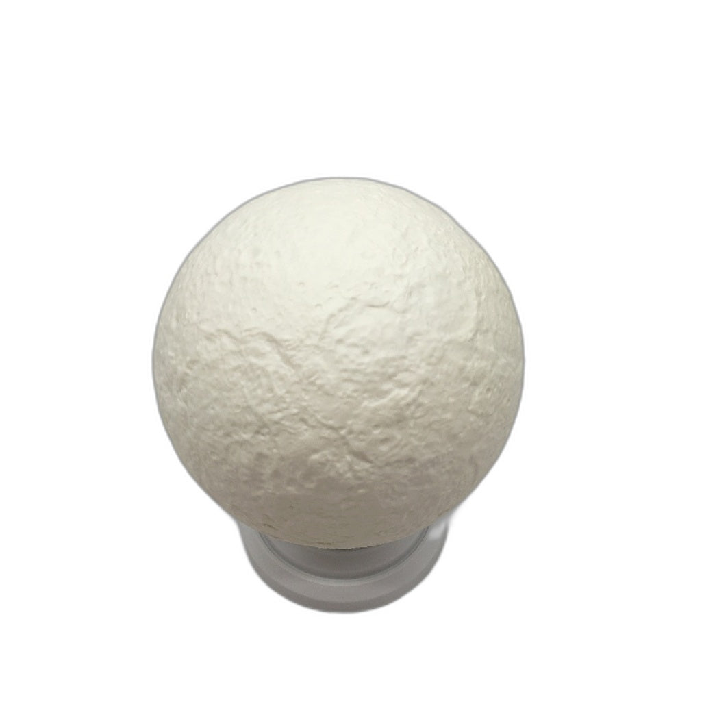 Smart Slow Rotating RGB Moon Lamp with Ambient Calm Sounds in White NEW