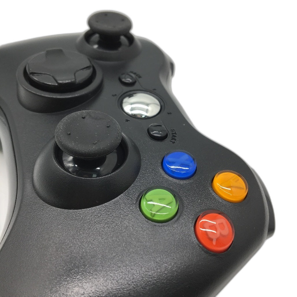 X360 Battery Powered Wireless Controller for PS4 PC Android in Black DEMO