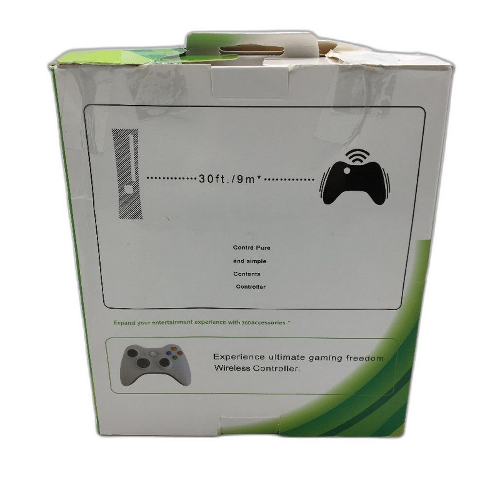 X360 Battery Powered Wireless Controller for PS4 PC Android in Black DEMO