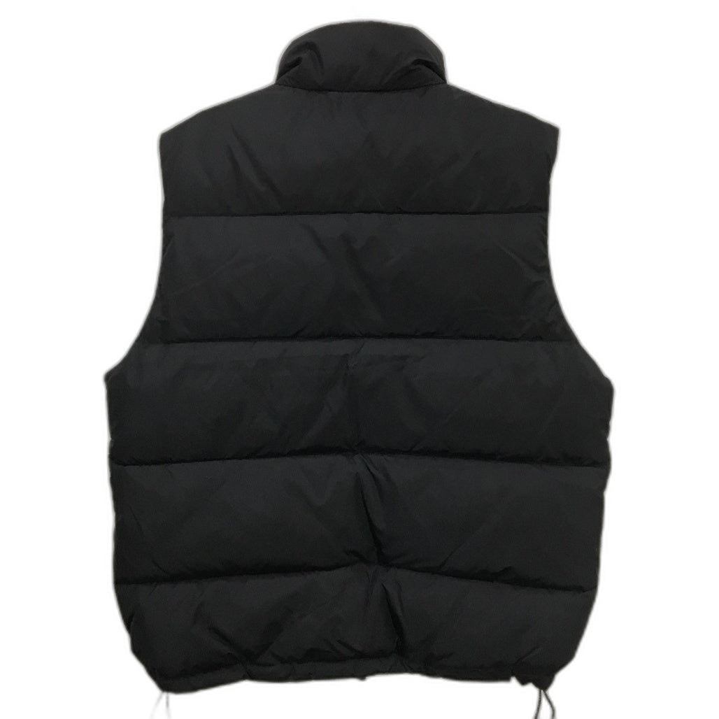 Spencer Project Black Boxy Vintage Fit Burnside 90s Puffer Vest Mens Size M NEW