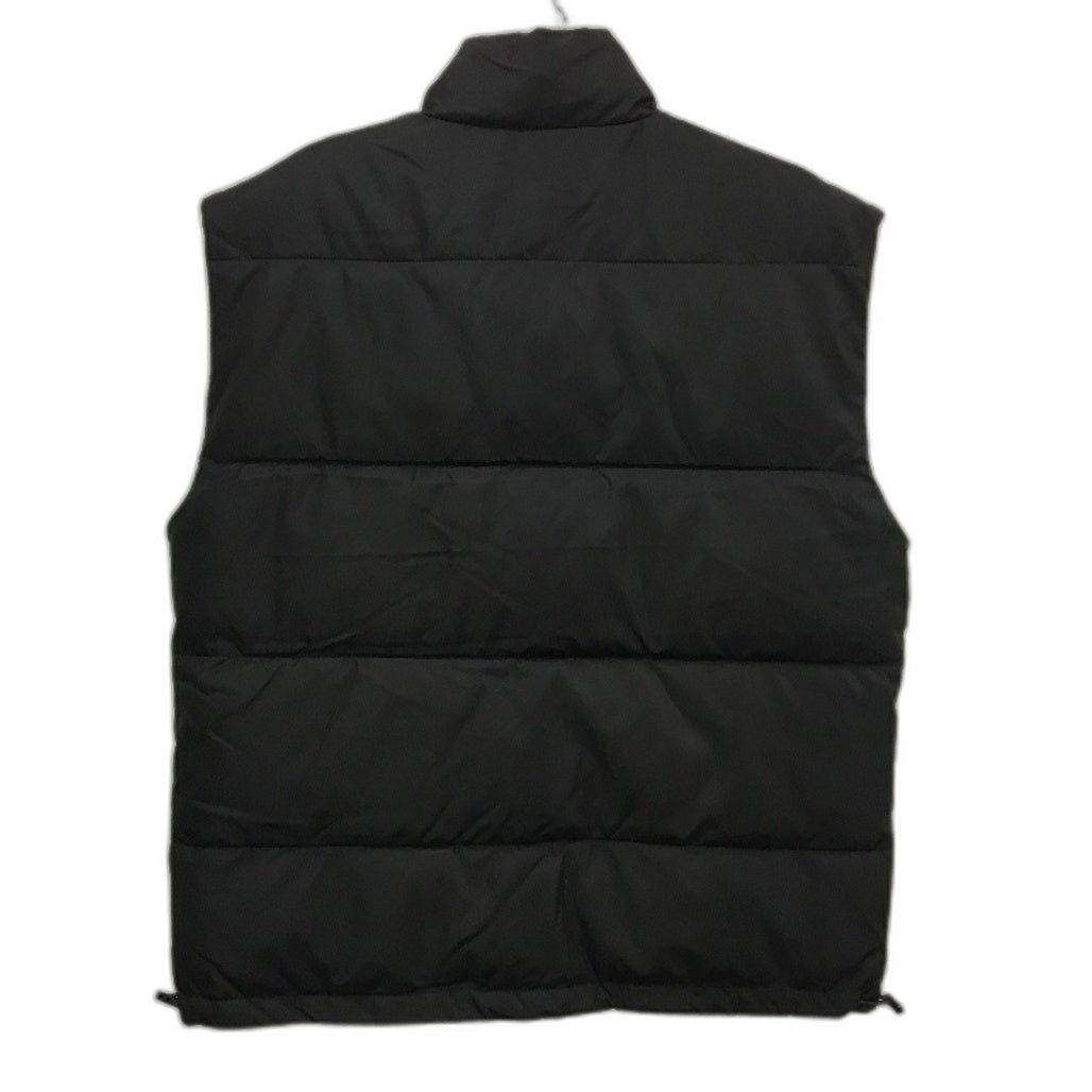 Subtitled Black Longline Casey Classic Fit Puffer Vest Mens Size XS NEW