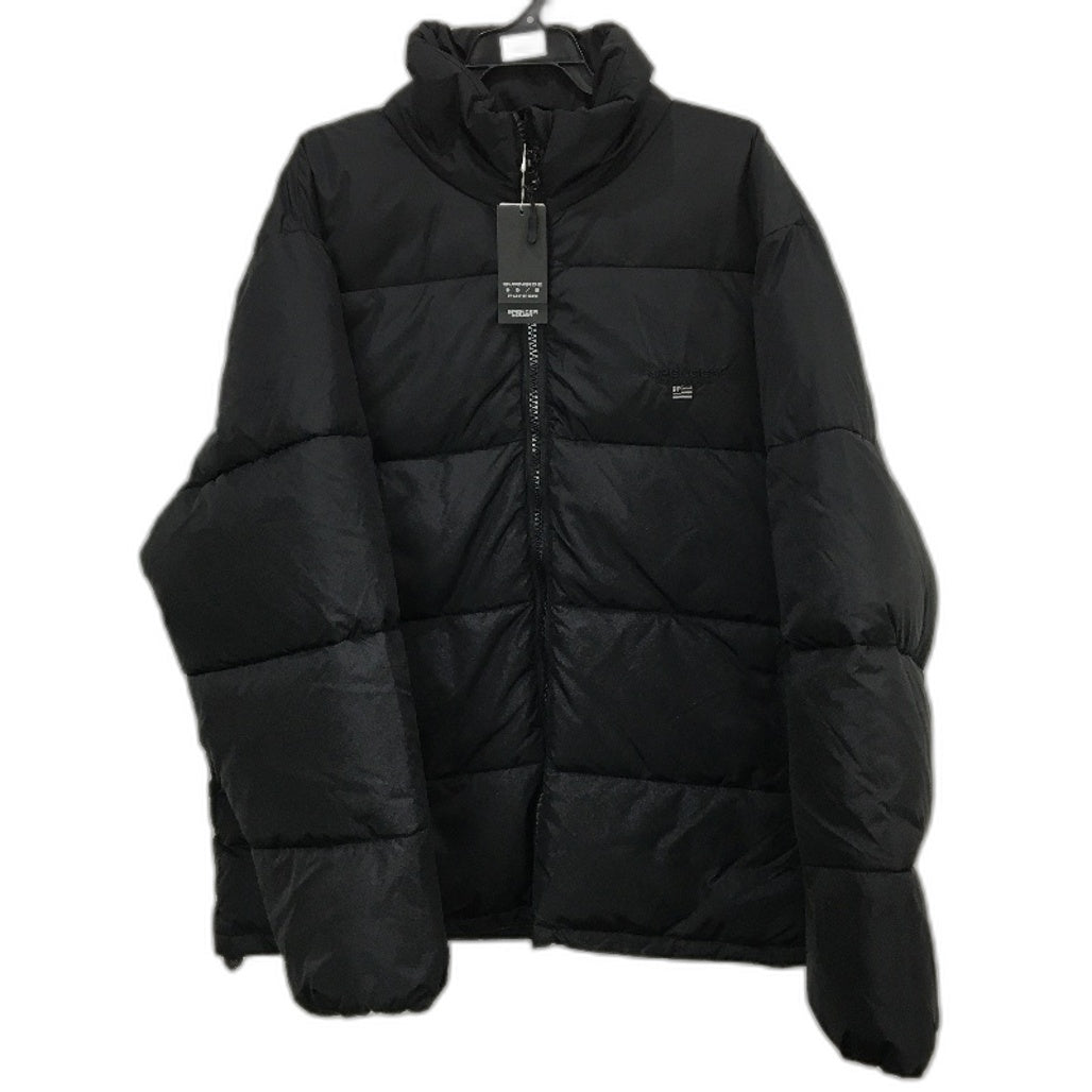 Spencer Project Classic Black  Burnside 90s Puffer Jacket Mens Size XL NEW