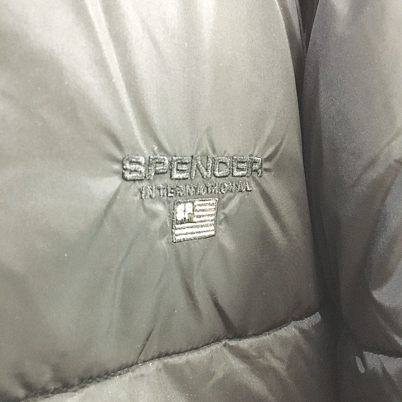 Spencer Project Classic Black  Burnside 90s Puffer Jacket Mens Size XL NEW
