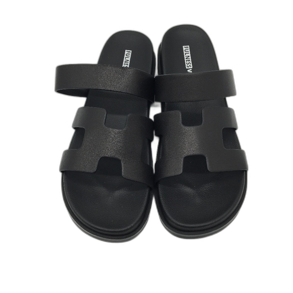 Fulness Viva Womens Sandals Strap Flat Slide Shoes EU 38 Size US 7 NEW