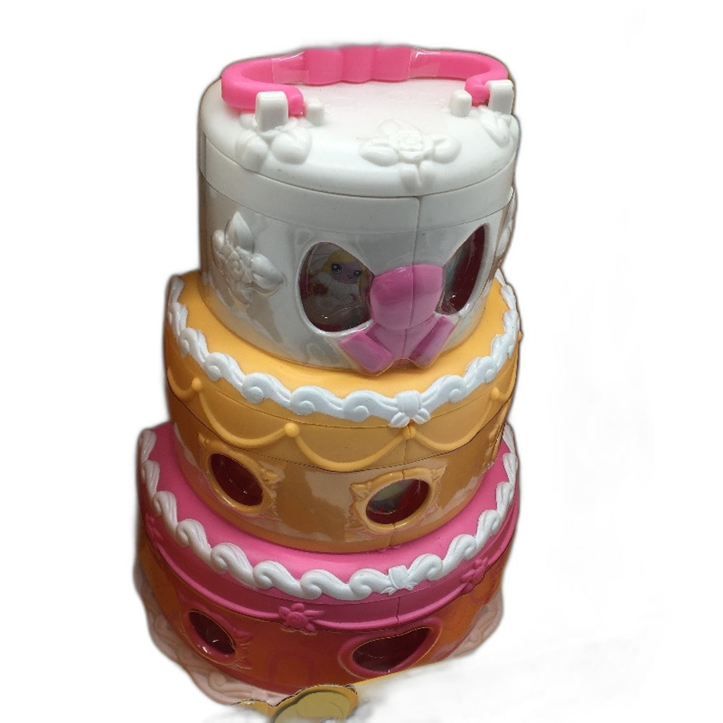 Moose 2011 Party Animals Wedding Cake Storage Case Inc 2 Figurines NEW