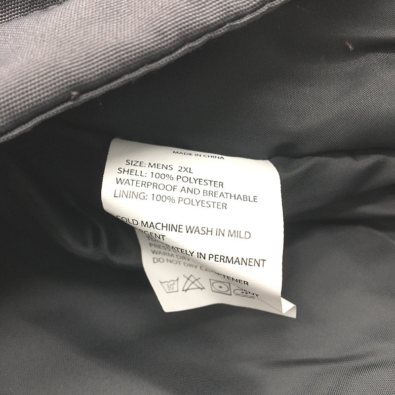 37 Degrees Carve Snow Waterproof & Breathable Grey Black Jacket Mens Sz 2XL NEW