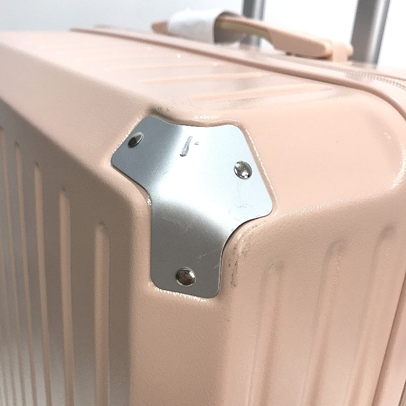 LIODUX 24 Inch Pink Hardshell Carry On Travel Luggage Suitcase With Lock