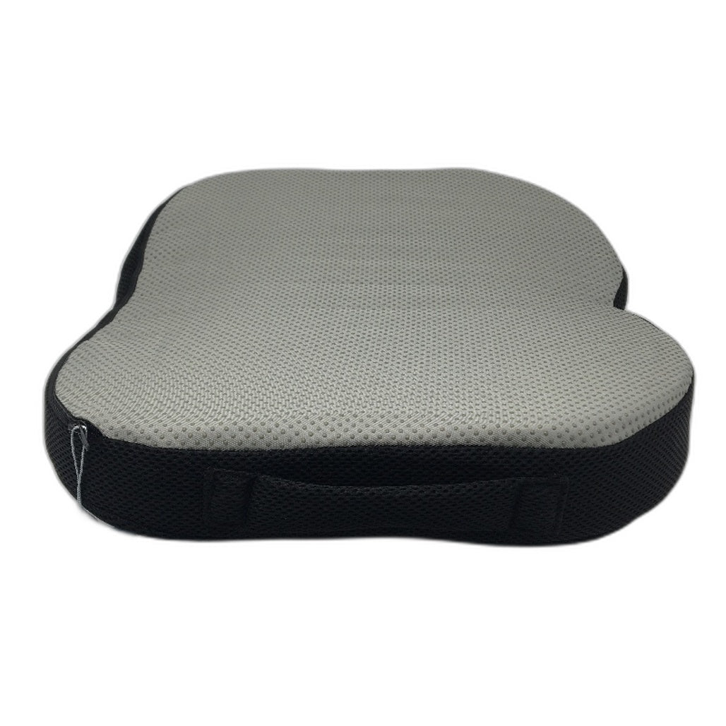 TravelEase Black Mesh Memory Foam Seat Chair Support Cushion Comfort Pillow