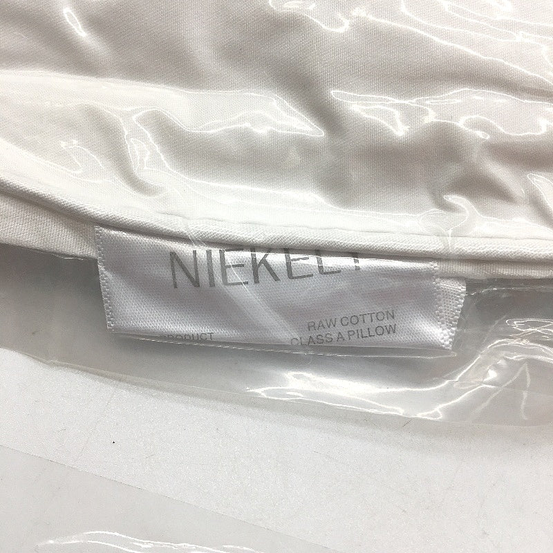 NIEKELY 2 Pk White Standard Queen Size Bed Sleeping Pillows Removable Cover