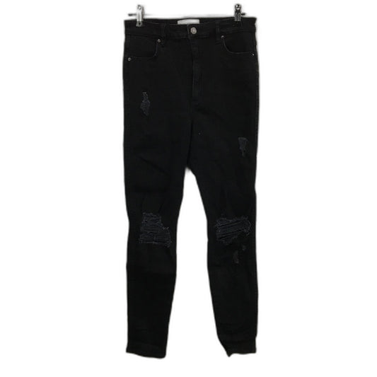 Riders by Lee Black Hi-Rider High Rise Ripped Denim Jeans Ladies Size 11