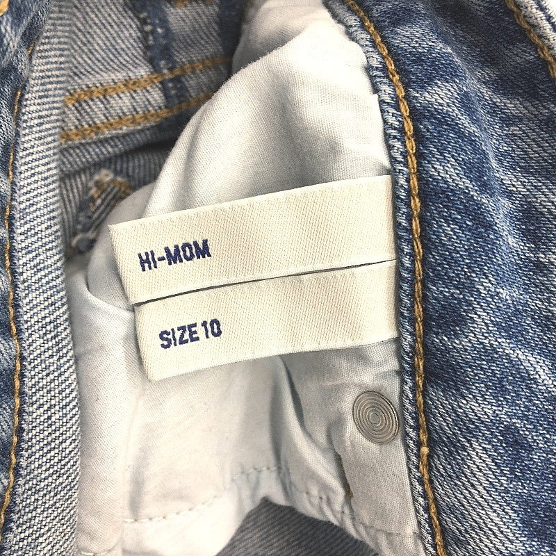 Riders by Lee Blue Hi-Mom High Rise Cuffed Ankle Denim Jeans Ladies Size 10