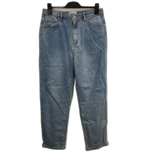 Riders by Lee Light Blue Hi-Mom High Rise Cuffed Ankle Denim Jeans Ladies Sz 13