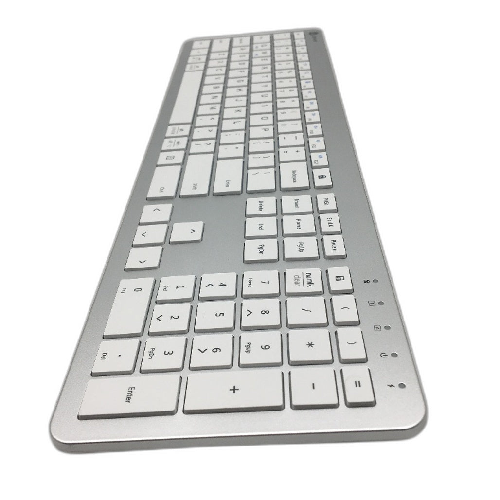 iClever GK08 Quiet Ergonomic Full Size Wireless Slim Keyboard And Mouse Set