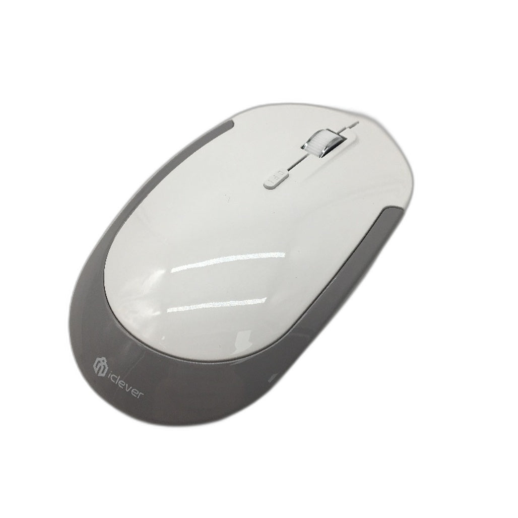 iClever GK08 Quiet Ergonomic Full Size Wireless Slim Keyboard And Mouse Set