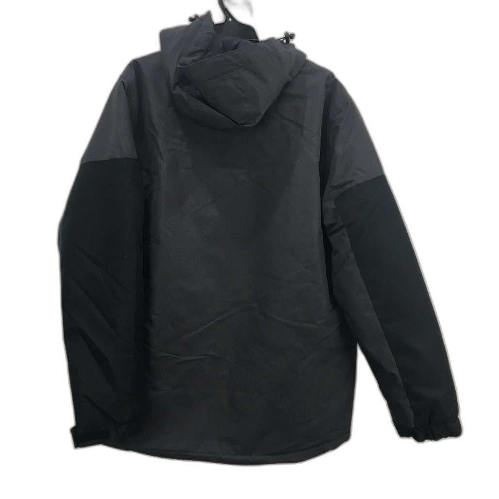 37 Degrees South Carve Snow Grey Black Winter Hooded Jacket Mens Size M NEW