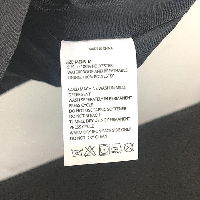 37 Degrees South Carve Snow Grey Black Winter Hooded Jacket Mens Size M NEW