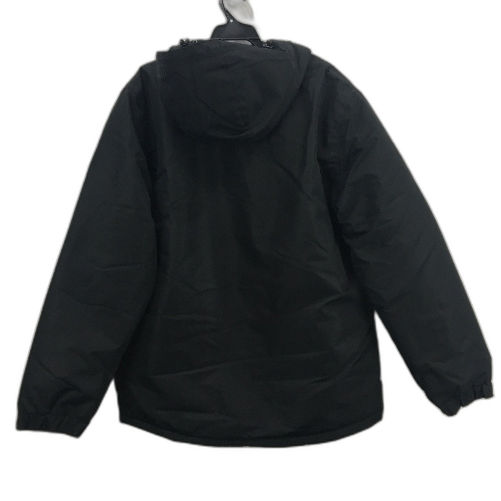 37 Degrees South Carve Snow Black Winter Hooded Jacket Mens Size L NEW