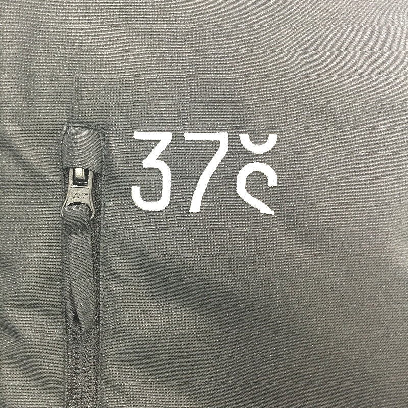 37 Degrees South Carve Snow Black Winter Hooded Jacket Mens Size L NEW