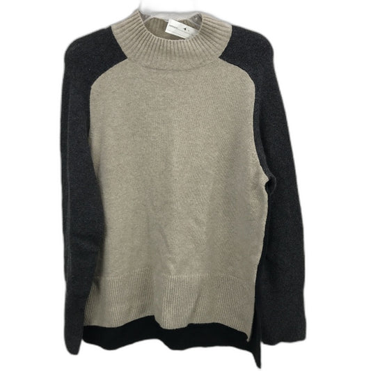 Regatta Beige Cotton Blend Round Neck Lightweight Knit Top Ladies Size 10 NEW