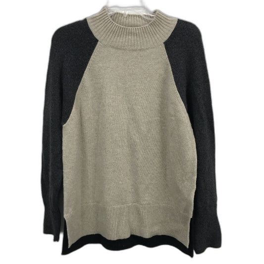 Regatta Grey & Beige Soft Round Neck Lightweight Knit Top Ladies Size 10 NEW