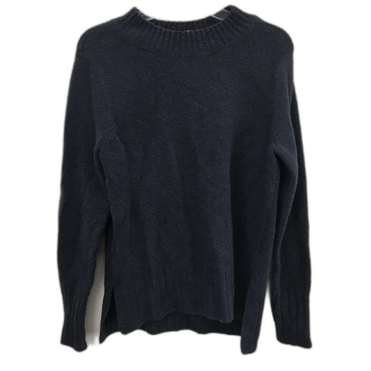 Regatta Navy Blue Cotton Blend Soft Touch Knit Jumper Ladies Sz 10 NEW