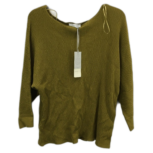 Regatta Olive Green Textured Soft Touch Mid Length Sleeve Top Ladies Size 10 NEW