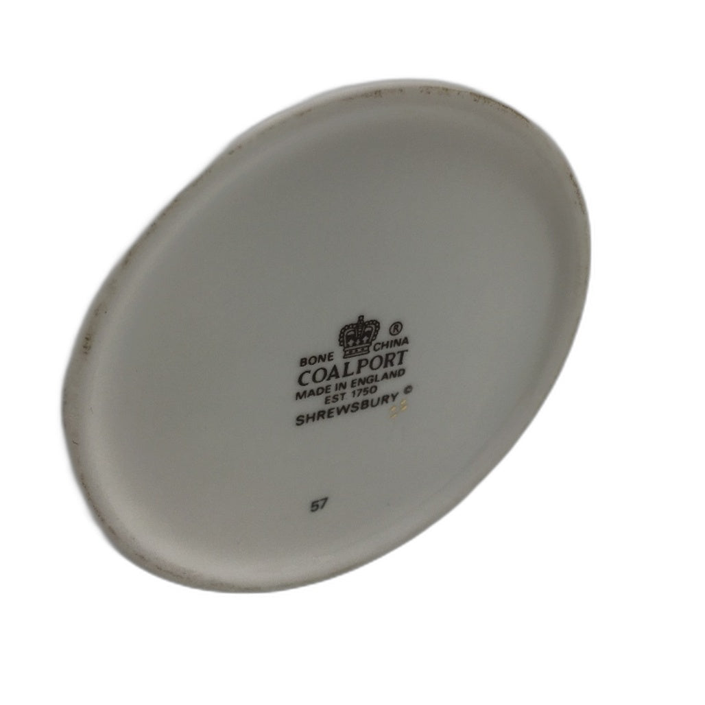 VINTAGE Coalport Made In England Bone China Shrewsbury Floral Vase 17cm