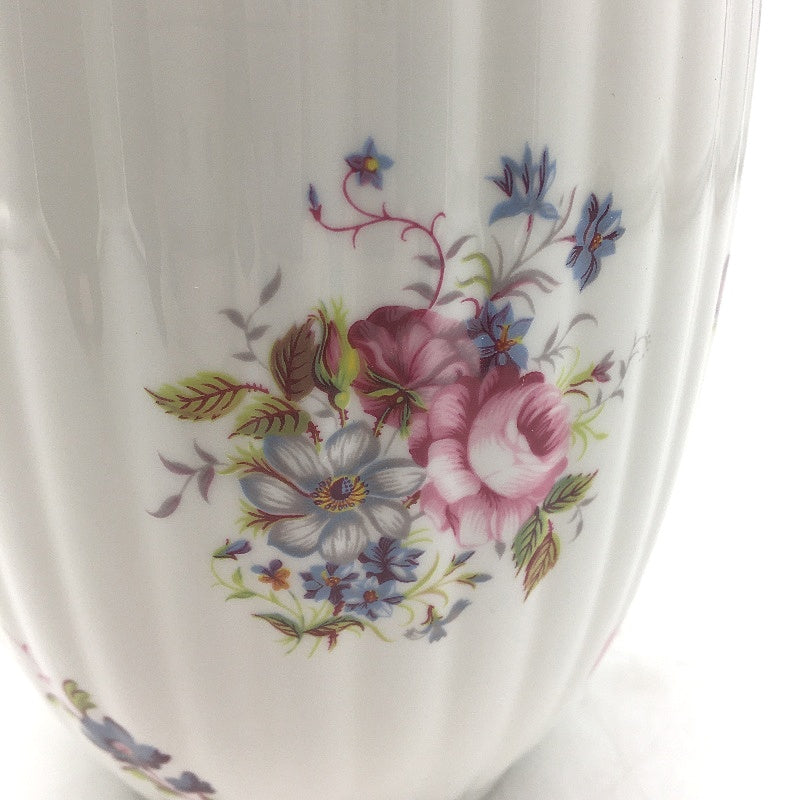 VINTAGE Coalport Made In England Bone China Shrewsbury Floral Vase 17cm