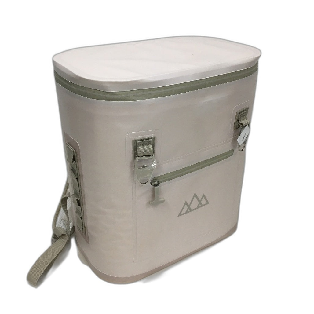 Outdoors Adventurer Water Resistant Insulated Cream 18 Can Cooler Backpack DEMO