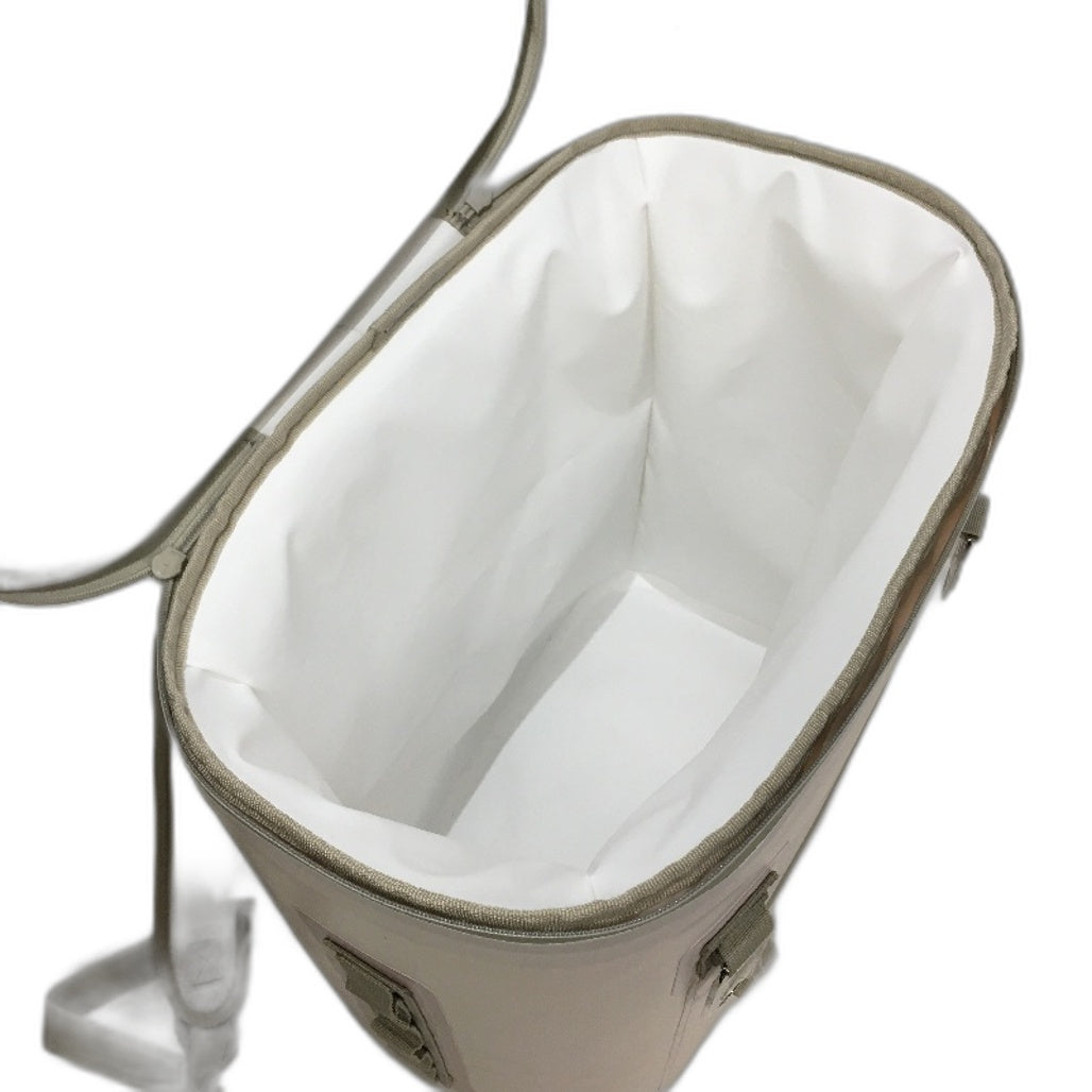 Outdoors Adventurer Water Resistant Insulated Cream 18 Can Cooler Backpack DEMO