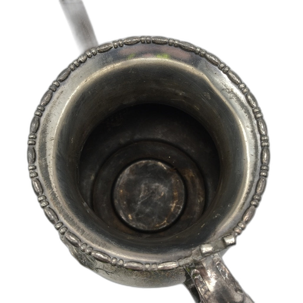 VINTAGE Homan MFG Company Made In USA Quadruple Silver Plate Teapot