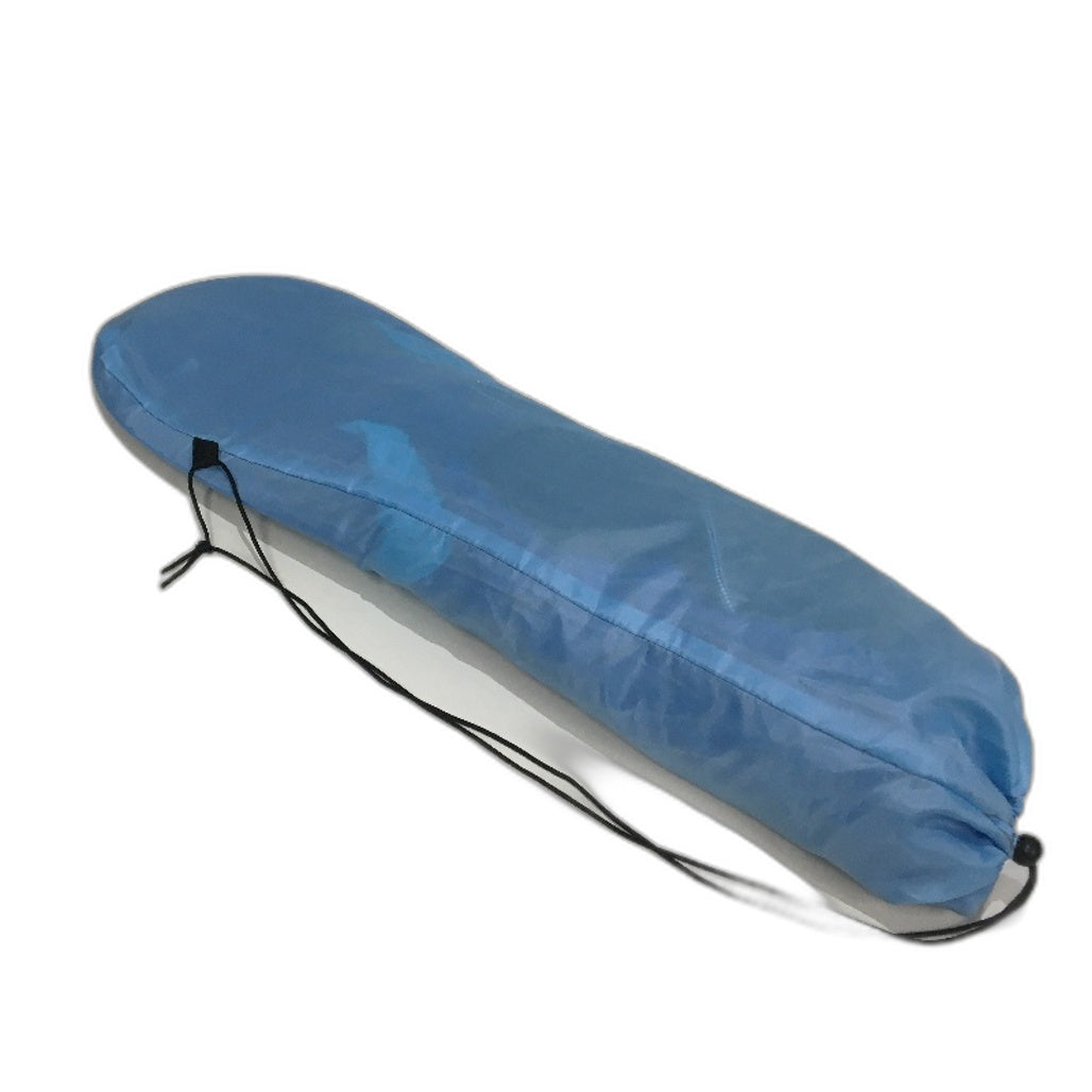 Portable Anti Roll Two Toned Blue Camping Hammock incl Bug Net and Ropes NEW