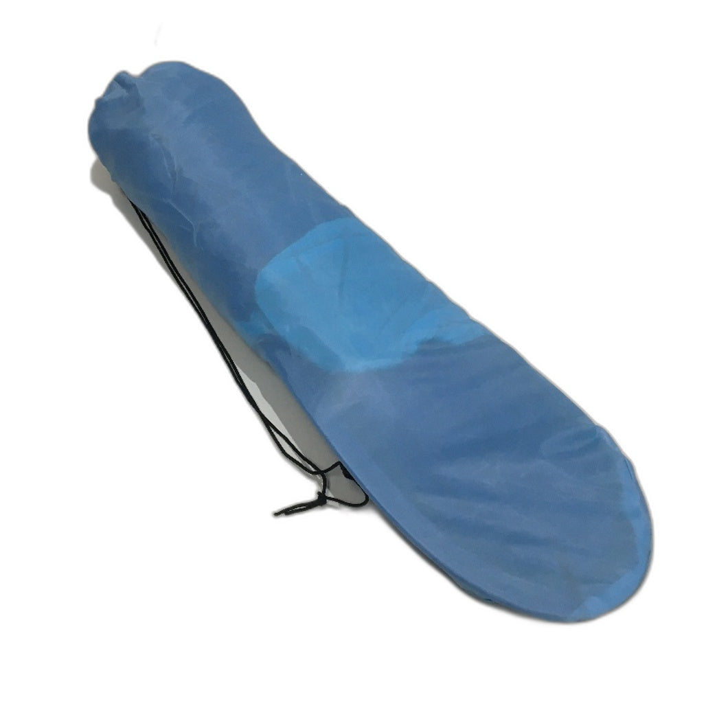 Portable Anti Roll Two Toned Blue Camping Hammock incl Bug Net and Ropes NEW