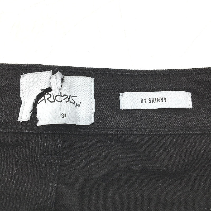 Riders by Lee Black Regular Skinny Denim Jeans Ladies Size 31