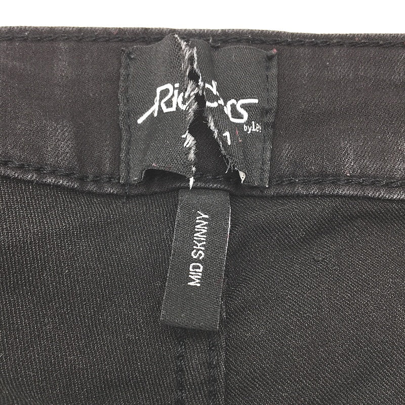 Riders by Lee Black Washed Regular Skinny Denim Jeans Ladies Size 11