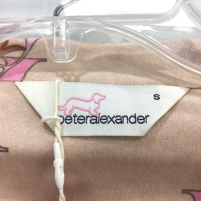 Peter Alexander Logo Patterned Long Sleeve Bamboo PJ Set Ladies Size Small NEW