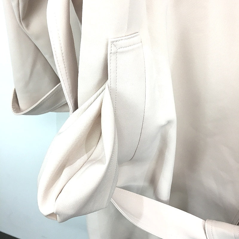 Portmans Curve Buckwheat Double Breasted Belted Trench Coat Ladies Size 22 NEW