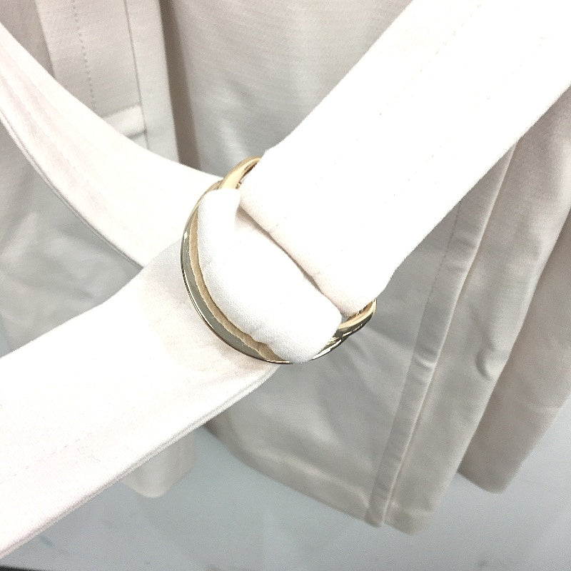 Portmans Cream White Button Up Belted Wynter Wrap Coat Ladies Size AU 18