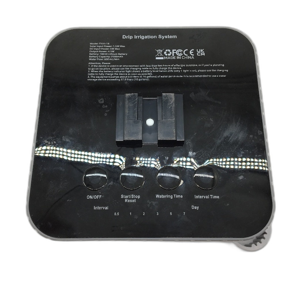 Solar Automatic Drip Irrigation Outdoor Potted Plant Watering Kit DIY System