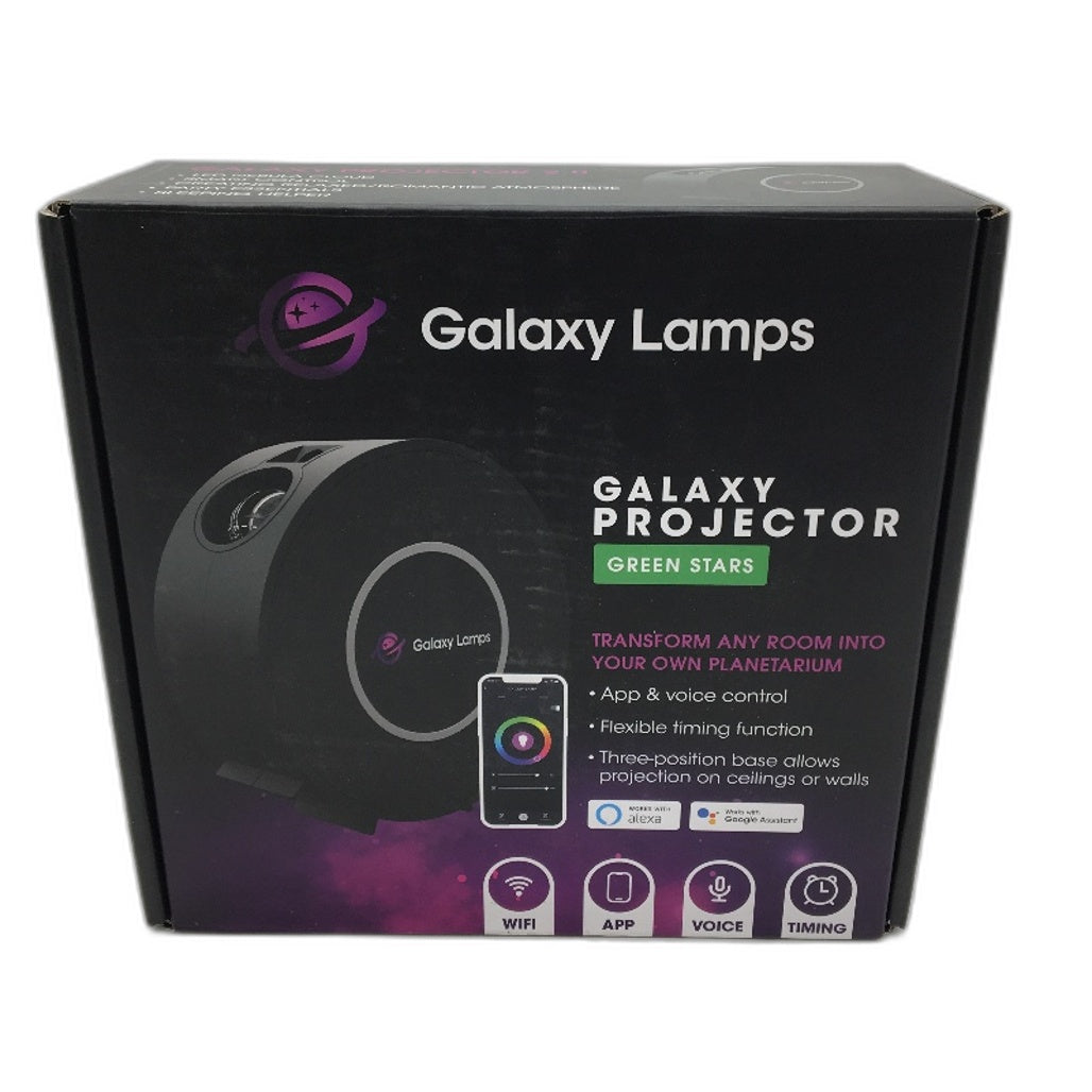 Galaxy Lamps LED Star Light Nebula Projector App Control With Green Laser Stars