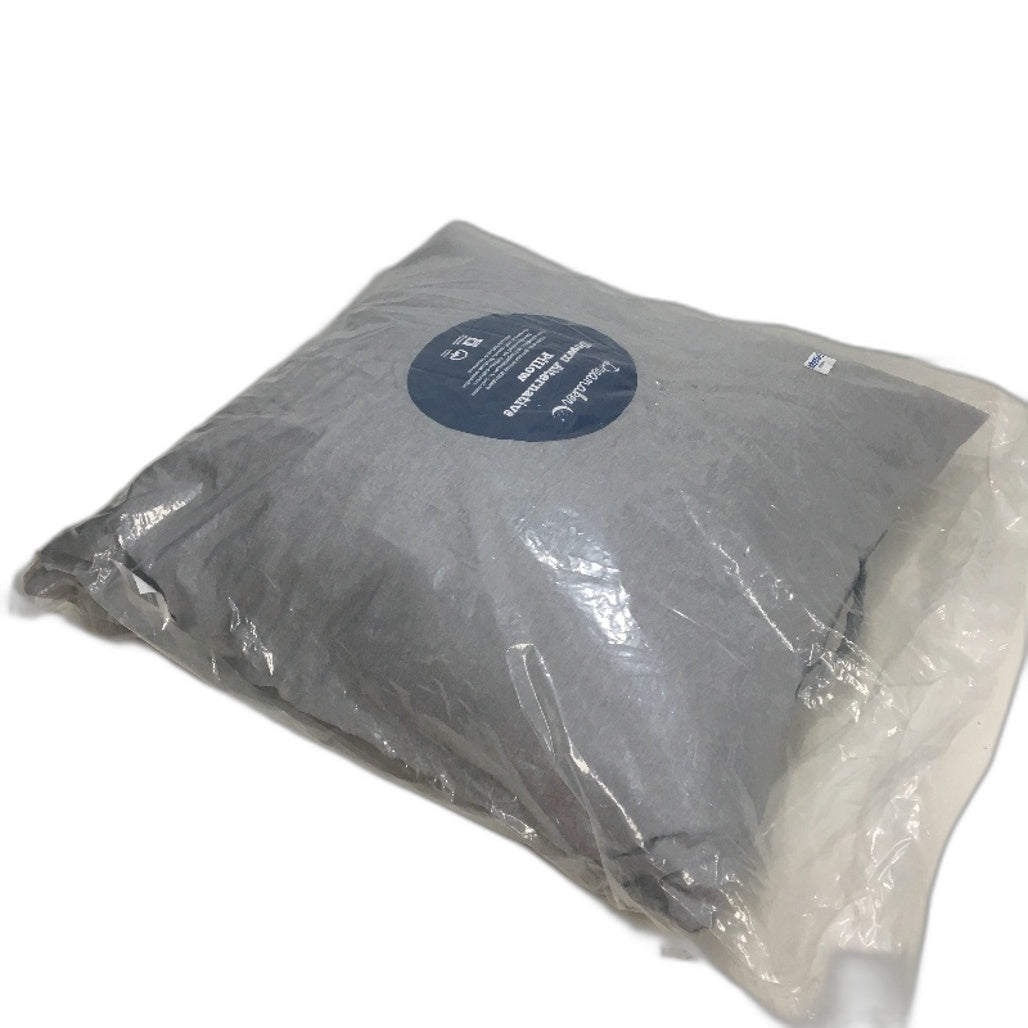 Dreamaker Euro 65cm Hypoallergenic Microfibre Grey Down Alternative Pillow NEW