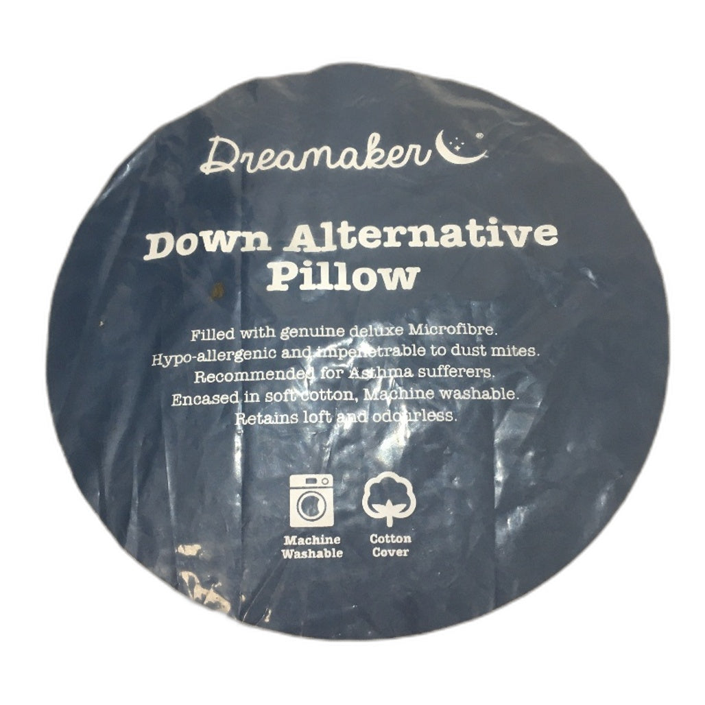 Dreamaker Euro 65cm Hypoallergenic Microfibre Grey Down Alternative Pillow NEW