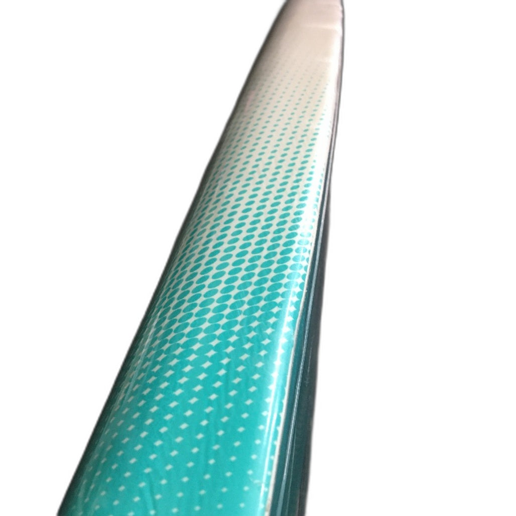 Surfboard 1.65m White, Aqua & Black Kids Foam Surfing Board NEW