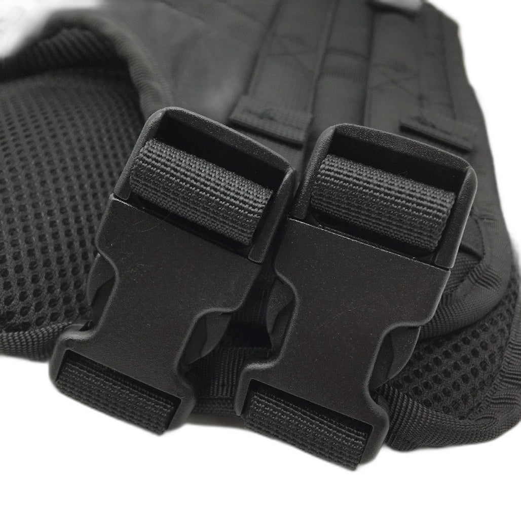 Suprepet Service Dog Removable Label Black Vest With Lead Size M NEW