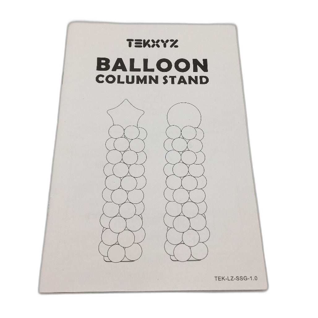 Tekxyz Telescopic Balloon Column Stand 2 Pack Adjustable Party Decor NEW