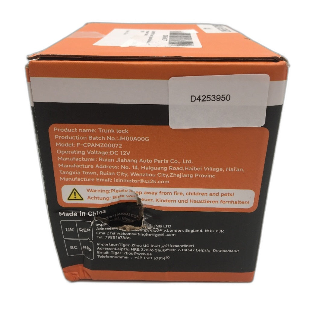 Isinmotor Car Trunk Boot Lock Rear Tailgate Actuator Latch NEW