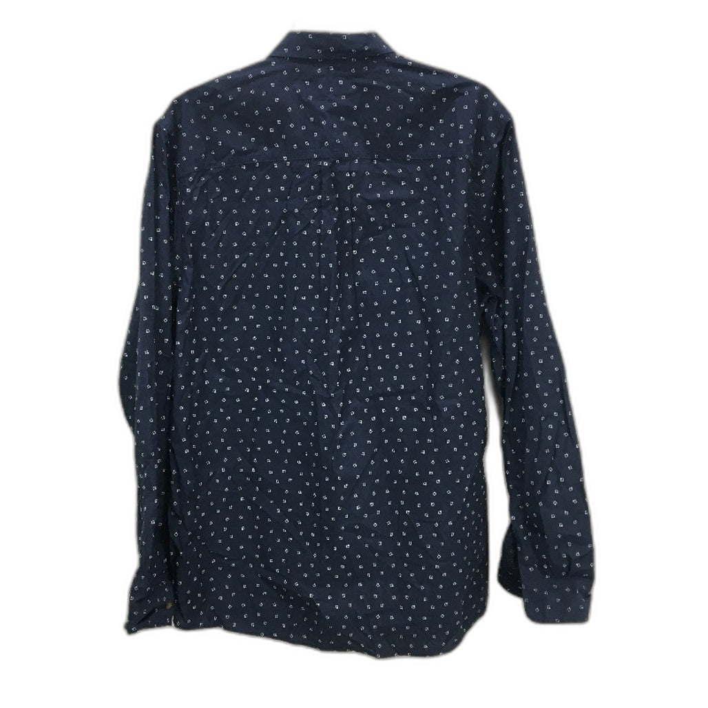 Jeanswest 2 Pack Blue With Pattern Cotton LSleeve Casual Shirts Mens Size L NEW