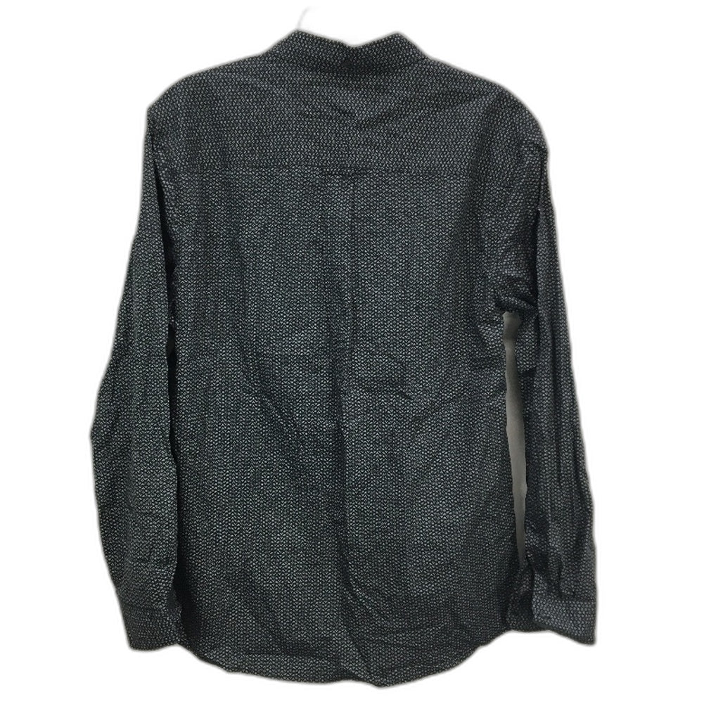 Jeanswest 2 Pack White Navy Pattern Cotton LSleeve Casual Shirts Mens Size L NEW