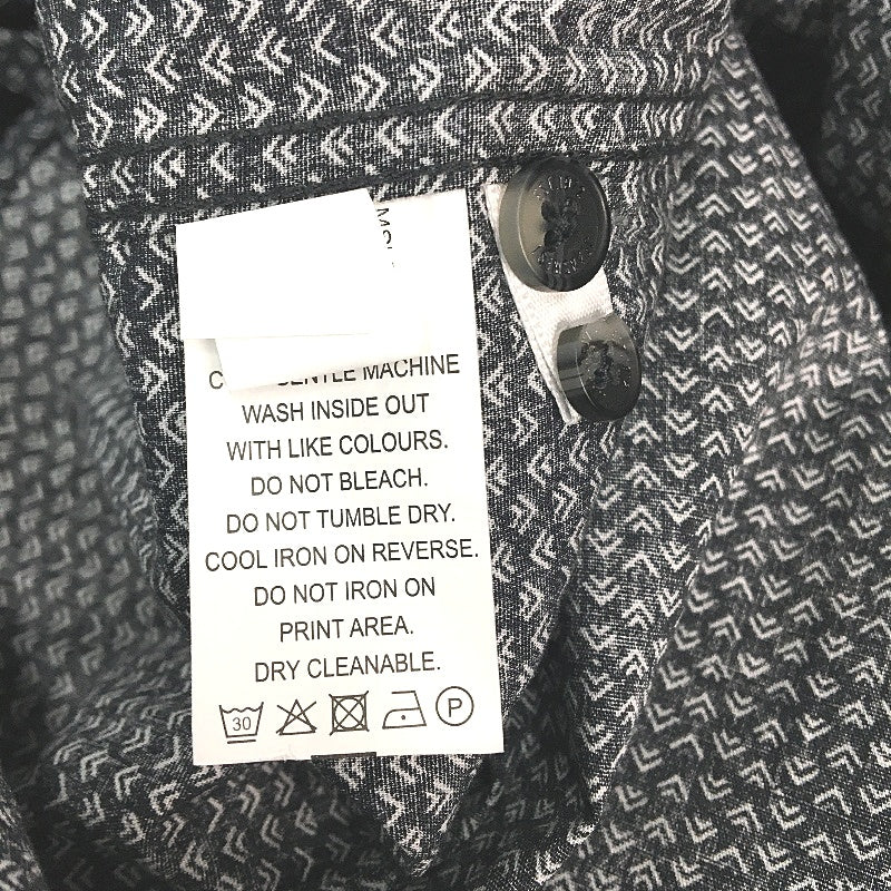 Jeanswest 2 Pack White Navy Pattern Cotton LSleeve Casual Shirts Mens Size L NEW