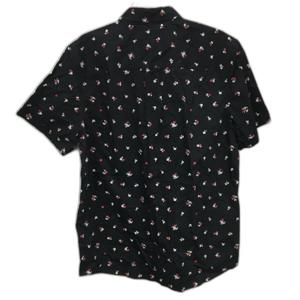 Jeanswest 2Pack Black & Navy Print Cotton SSleeve Casual Shirts Mens Size L NEW